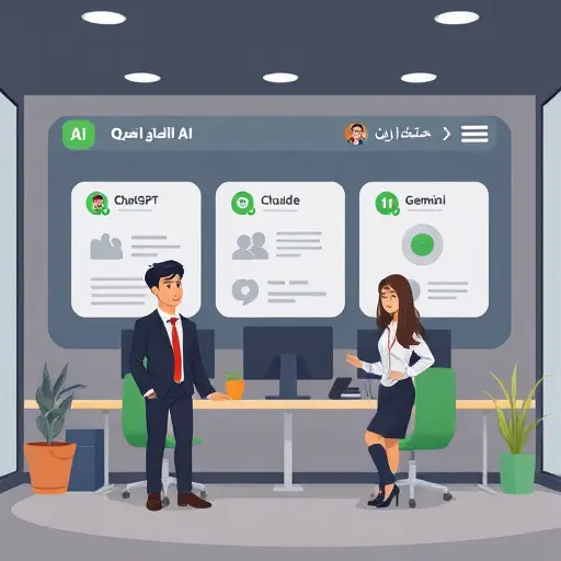 cartoon style illustration of a user-