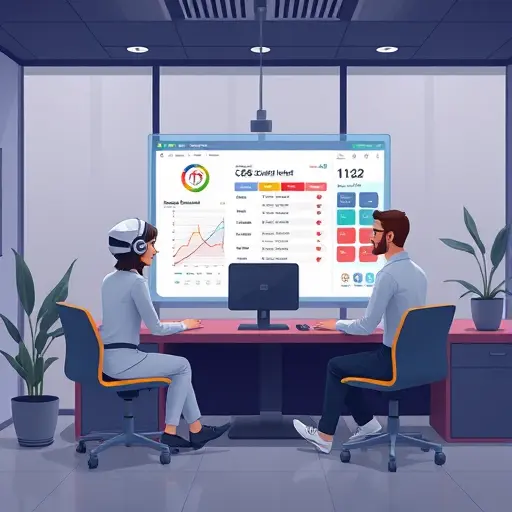 animated illustration of AI analyzing a medical blood test report (CBC, glucose, lipids)