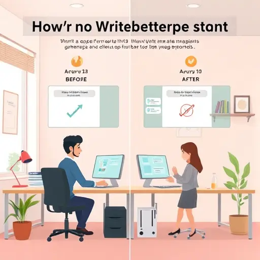 /after images, clean style, text-free