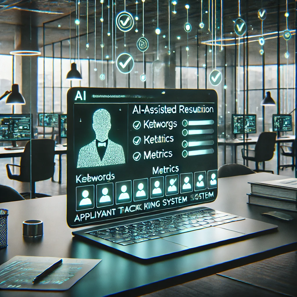 animated illustration of AI-