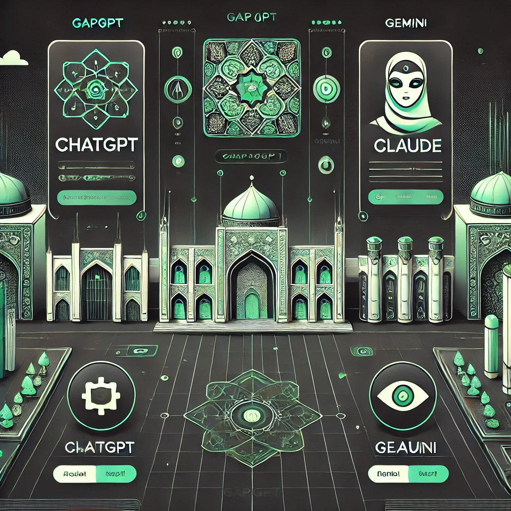 (GapGPT) with model icons (ChatGPT, Claude, Gemini)