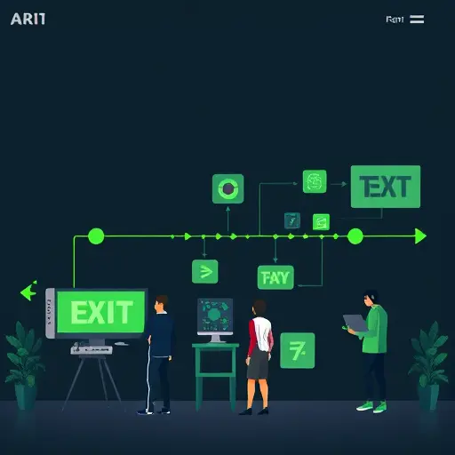 abstract illustration of an AI animation pipeline:#94d3a2