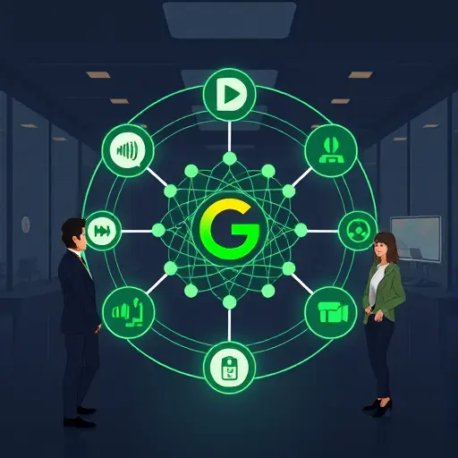 modern illustration of Google Gemini Pro 3 multi-