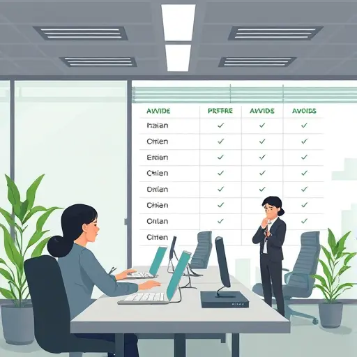 animated cartoon price table of AI-