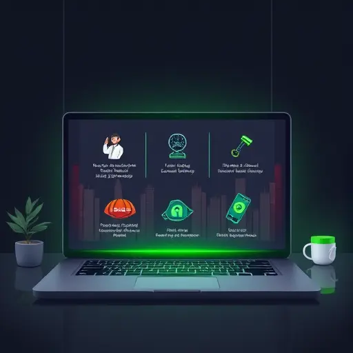 illustration of a three-