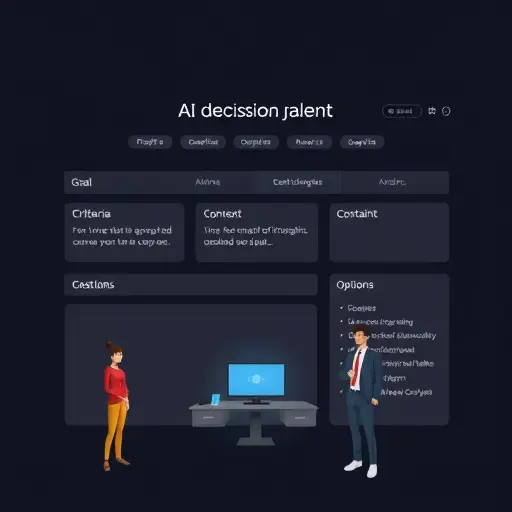 illustrated AI decision-