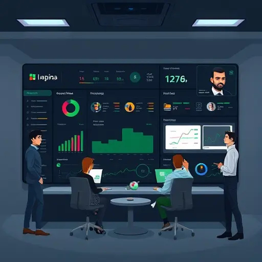 animated dashboard of an AI assistant analyzing mixed inputs (documents, charts, images), dark mode, green accent color matching #94d3a2