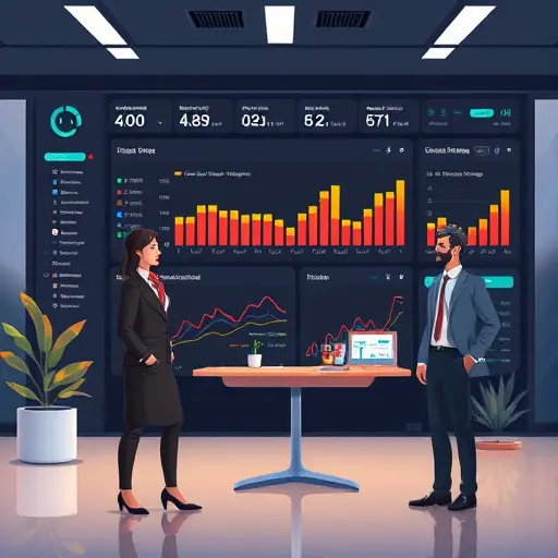clean animated dashboard showing multi-model A/