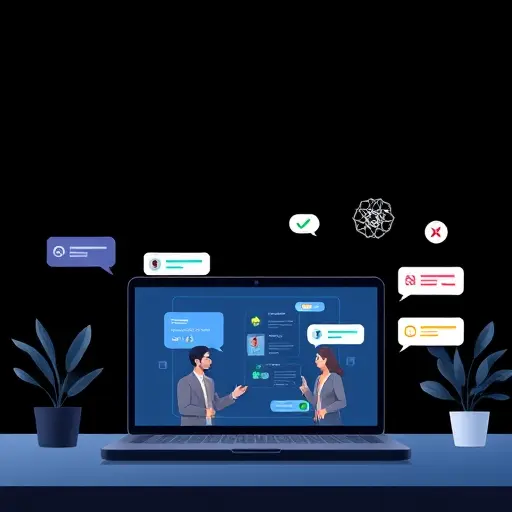 animated illustration of AI-