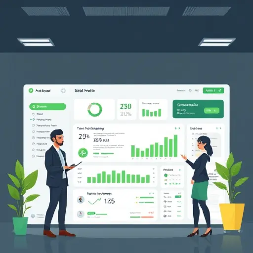 animated dashboard showing user profile personalization for a chatbot: role-based responses, session memory, metadata filters; dark theme, green accents, minimal, text-free