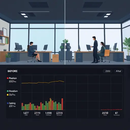 before-and-after grid illustration showing AI upscaling, noise reduction, improved lighting; clean dark dashboard style, minimal icons for resolution, noise, lighting;
