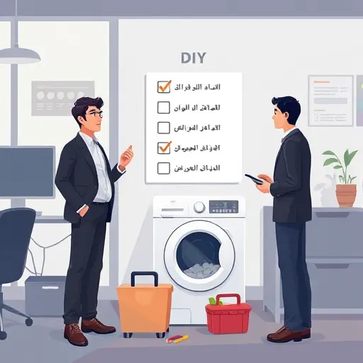 animated illustration of a friendly AI assistant guiding a DIY repair, step-by-