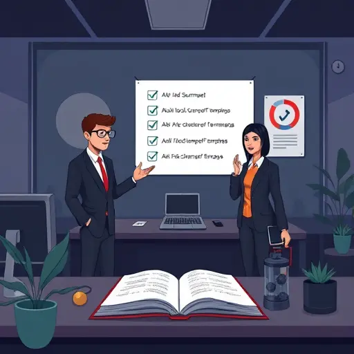 illustration of AI book summarization with a checklist for fact-checking, citation markers [p.XX]