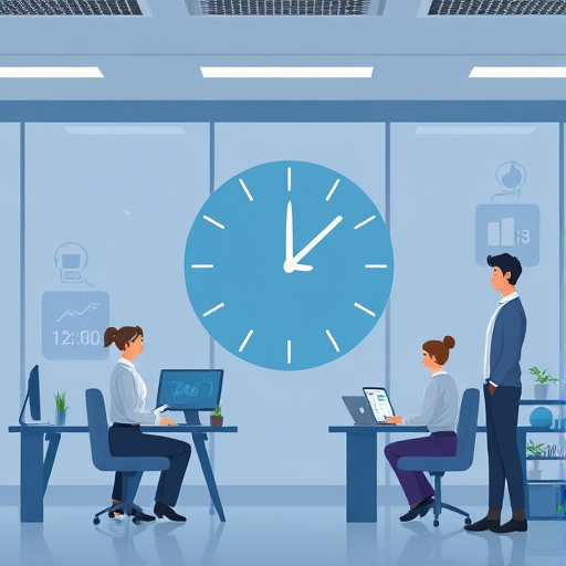 technology illustration showing AI saving user'