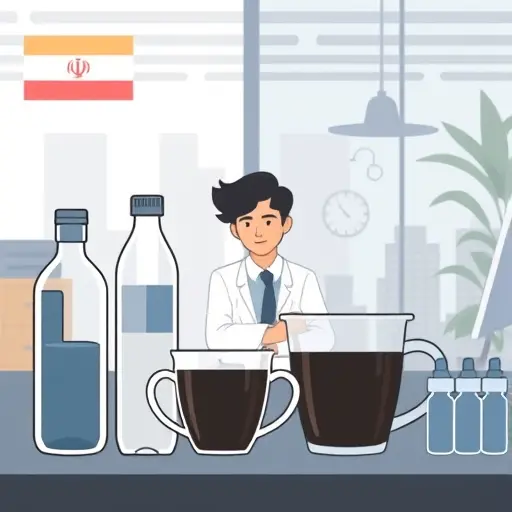 illustration of suitable fasting beverages: