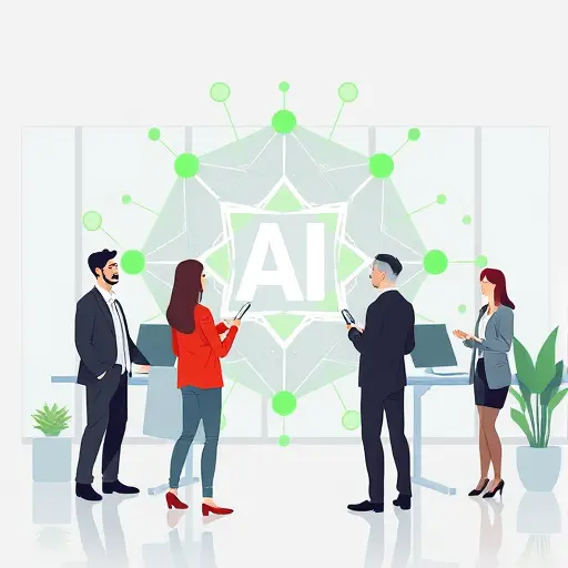 abstract illustration of AI-