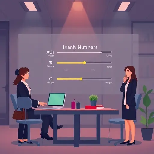 abstract illustration of AI refining movie recommendations with sliders for age rating, language, and time length, clean icons, dark theme, cinematic glow, no text