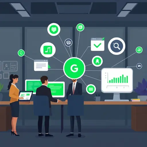 illustrated concept of Google Gemini multimodal AI: