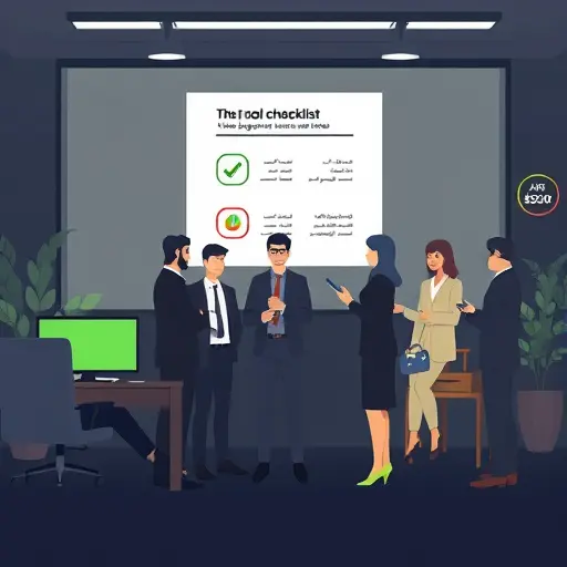 animated legal checklist for AI content publication, icons for price tag, license certificate, CC0, copyright shield, API meter; dark theme with green #94d3a2