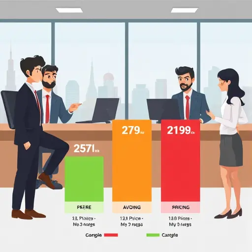 cartoon style infographic showing API pricing comparison bars for local Iranian AI APIs (GapGPT)