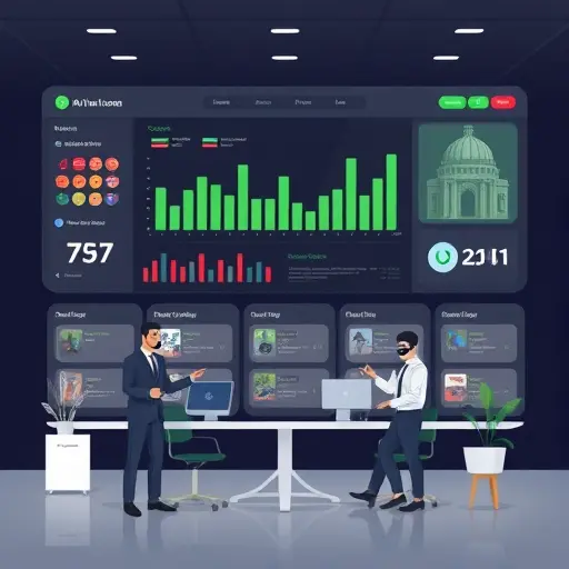 modern illustration of an Iranian AI platform dashboard with multilingual model icons (ChatGPT, Claude, Gemini)