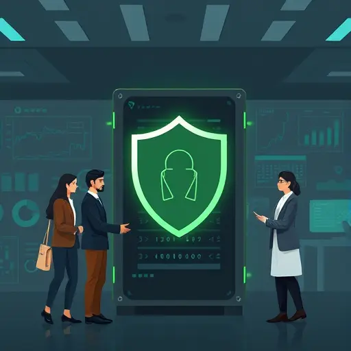 privacy-focused illustration: