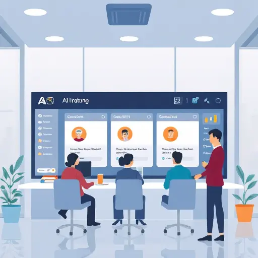 clean animated illustration showing a user dashboard selecting between AI models: ChatGPT GPT-4o, Claude 3.5 Sonnet, Gemini 2 Flash;; modern UI; no text;