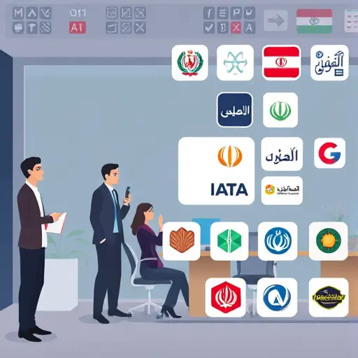 animated illustration showing AI-