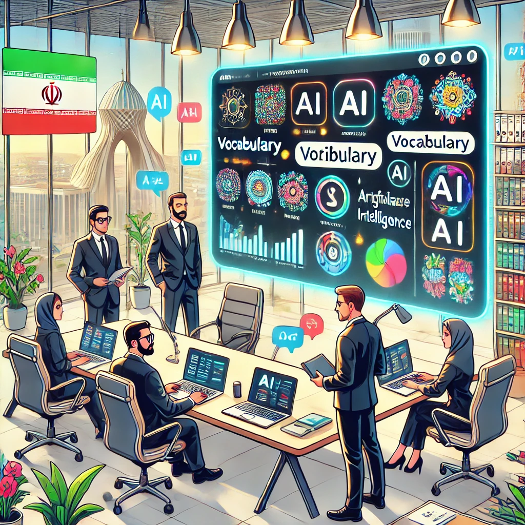 illustration of an AI-