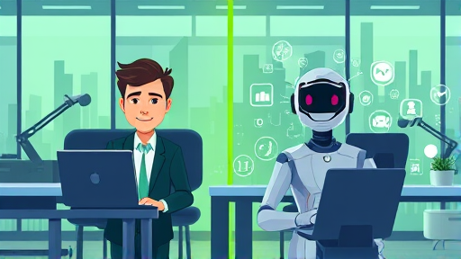 animated split-screen showing ChatGPT Plus vs. ChatGPT Go, vibrant green accent, futuristic chatbot icons, abstract technology background, no text