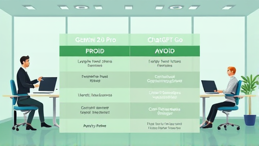 animated comparison chart between Gemini 2.0