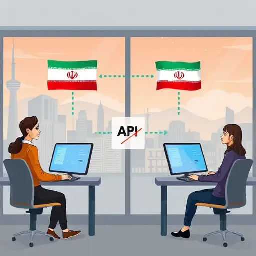 cartoon-/VPN crossed out, no text