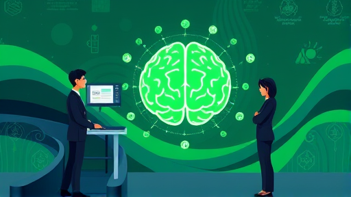 modern animated illustration showing Google's Gemini AI:
