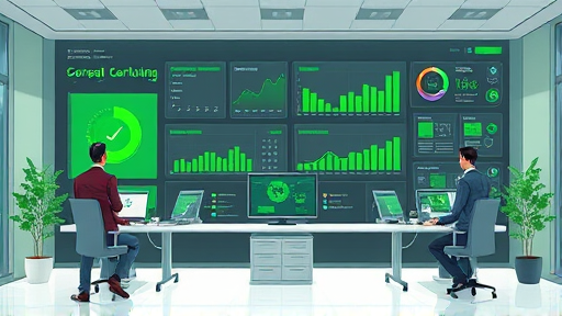 futuristic AI software dashboard for Windows, cartoon-