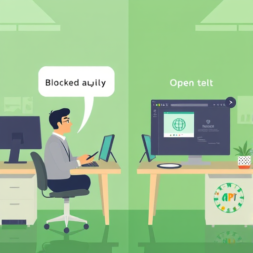 modern cartoon-. open access, green mood, text-free