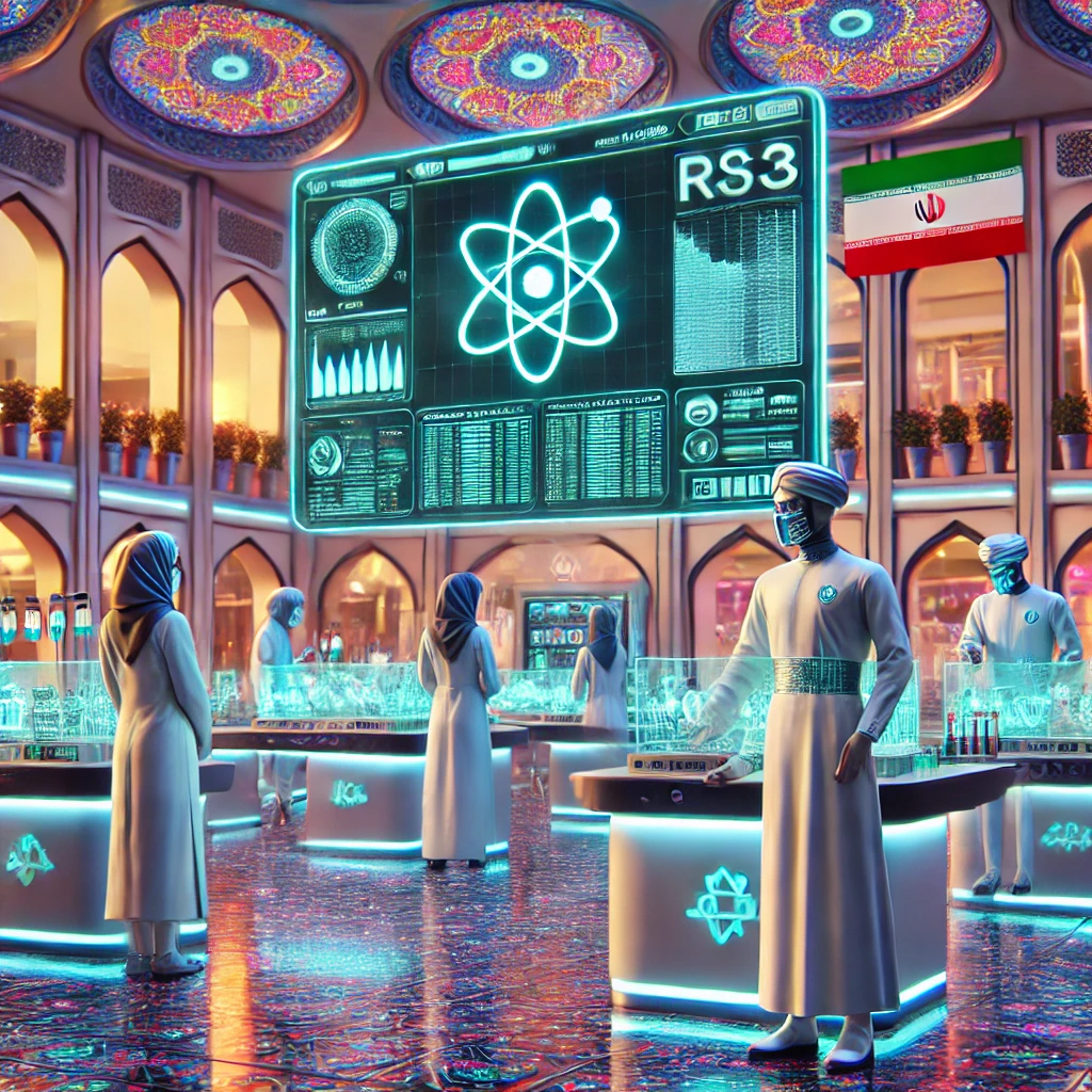 futuristic vision of AI-