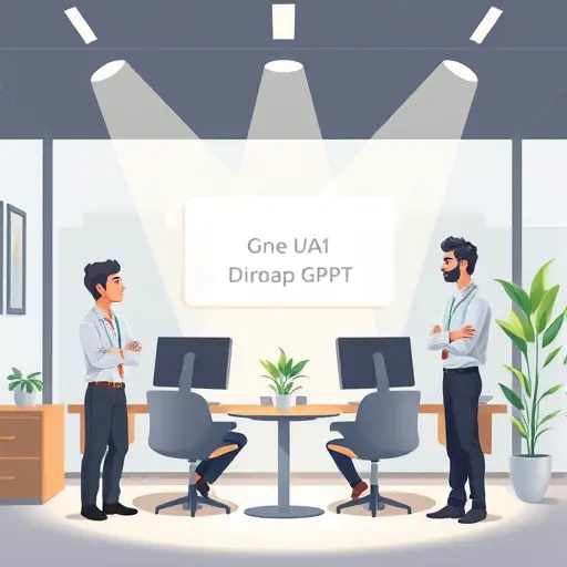 illustration comparing Iranian GapGPT vs.