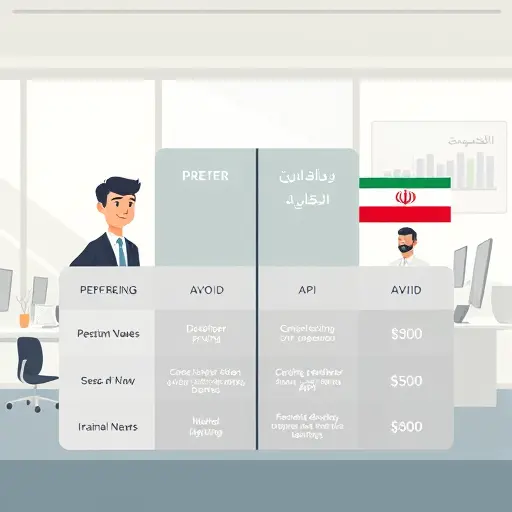 comparison table illustration showing GapGPT API advantages: