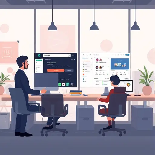 animated illustration of GapGPT dashboard on desktop and mobile, showing easy access to AI-