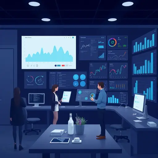 modern illustration of AI analyzing medical lab reports, abstract charts and data panels, dark theme UI matching #171717