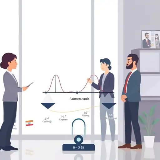 animated fairness scale and human-in-the-