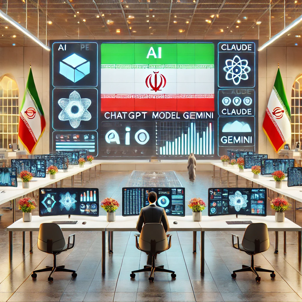 modern AI dashboard illustration, showing multiple AI model selections (ChatGPT, Claude, Gemini)