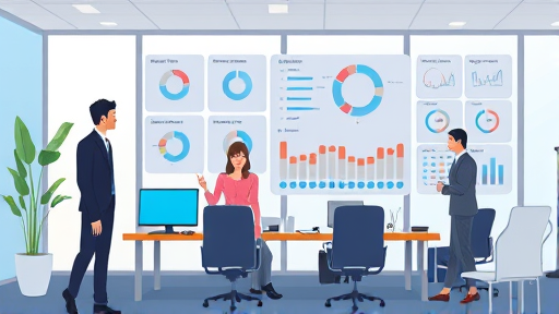 minimalist AI logo design dashboard illustration, cartoon style, interactive elements, technology concept, no text