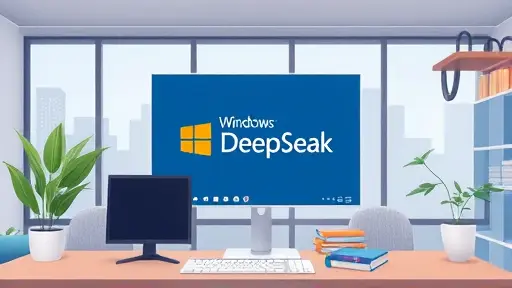 modern illustration of an AI-