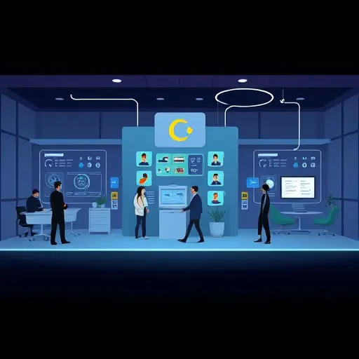 animated hospital AI system architecture diagram, multimodal data fusion (EHR, labs, imaging, vitals)
