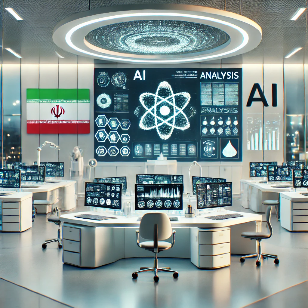 animated illustration of AI-powered lab result analysis, futuristic dashboards, medical icons, clear tech symbols, no text