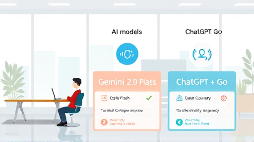 infographic comparison of AI models, Gemini 2.0