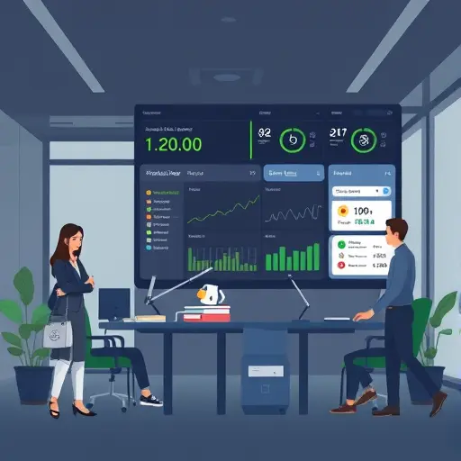 animated wallet with tokens and AI usage dashboard, showing budget caps and alerts;