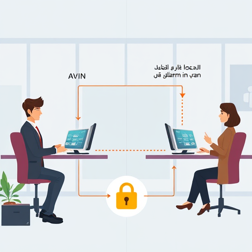 side-by-side diagram showing API data flow: one route via VPN and international servers (with security risks), one direct line to local AI platform in Iran;