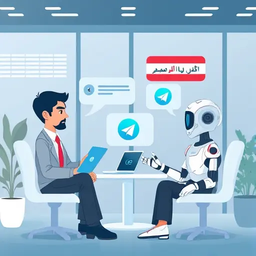 animated illustration of a Telegram chatbot chatting with AI models (ChatGPT, Claude, Gemini)